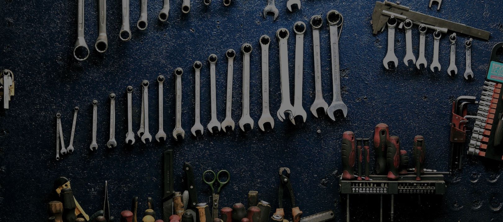 Mechanic tools Banner