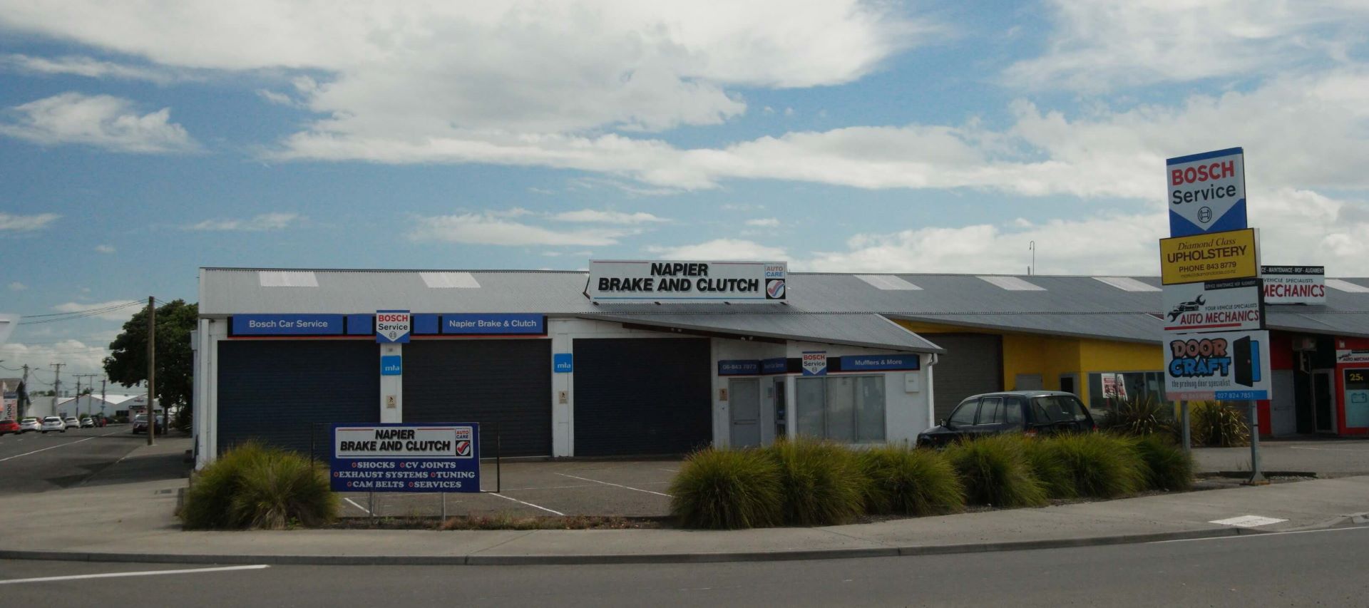 Napier Brake and Clutch Workshop Banner